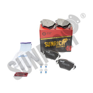 KLOCKI HAMULCOWE SUNRICH TYŁ SR0280.01-1525