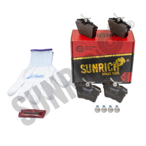 KLOCKI HAMULCOWE SUNRICH TYŁ SR0410.01-1596