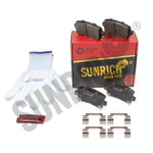 KLOCKI HAMULCOWE SUNRICH TYŁ SR0510.01-1784