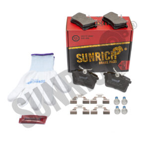 KLOCKI HAMULCOWE SUNRICH  TYŁ SR0773.01-1799