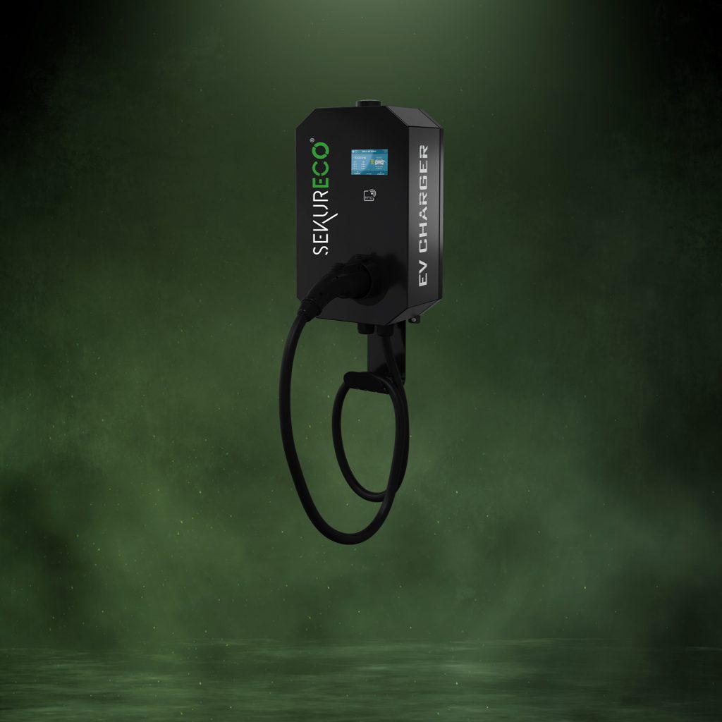 Ładowarka naścienna AC, obudowa metalowa