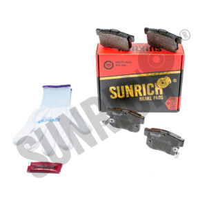 KLOCKI HAMULCOWE SUNRICH TYŁ SR0024.01-3154