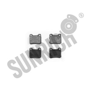 KLOCKI HAMULCOWE SUNRICH TYŁ  SR0098.01-911