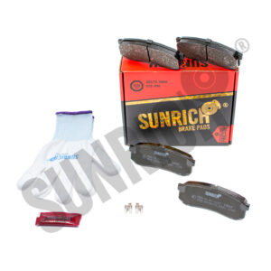 KLOCKI HAMULCOWE SUNRICH TYŁ SR0143.01-1182