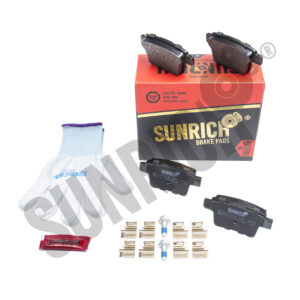 KLOCKI HAMULCOWE SUNRICH TYŁ  SR0330.01-1988