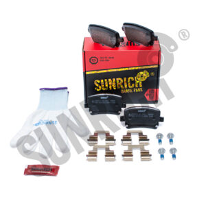 KLOCKI HAMULCOWE SUNRICH TYŁ SR0371.01-1622