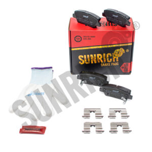 KLOCKI HAMULCOWE SUNRICH TYŁ SR0487.02-3594