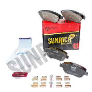 KLOCKI HAMULCOWE SUNRICH PRZÓD SR0497.01-1701