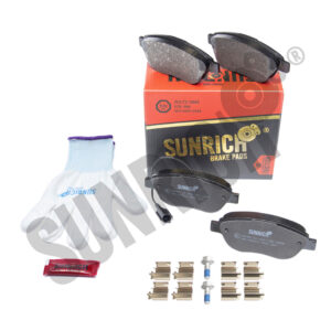 KLOCKI HAMULCOWE SUNRICH PRZÓD SR0497.02-1655