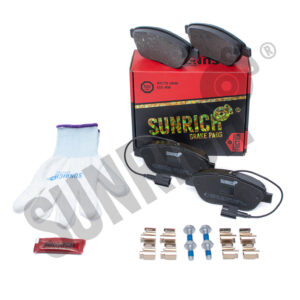 KLOCKI HAMULCOWE SUNRICH PRZÓD SR0497.03-1829