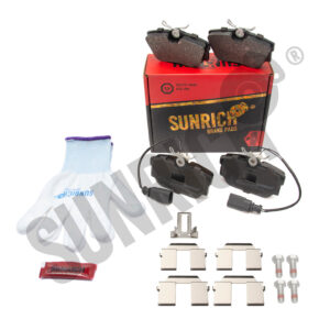 KLOCKI HAMULCOWE SUNRICH TYŁ SR0626.01-1326