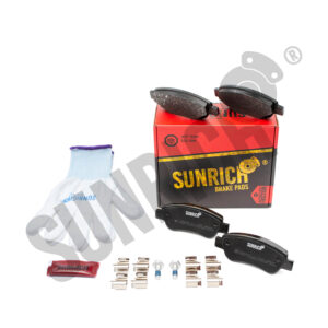 KLOCKI HAMULCOWE SUNRICH PRZÓD SR0628.01-1633