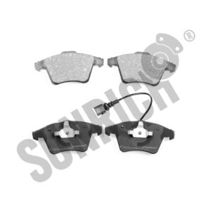 KLOCKI HAMULCOWE SUNRICH PRZÓD SR0630.01-1555