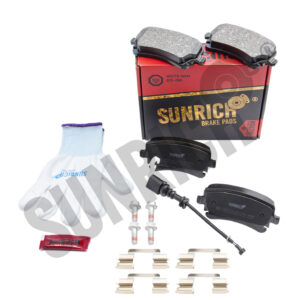 KLOCKI HAMULCOWE SUNRICH TYŁ SR0637.01-1516/1557