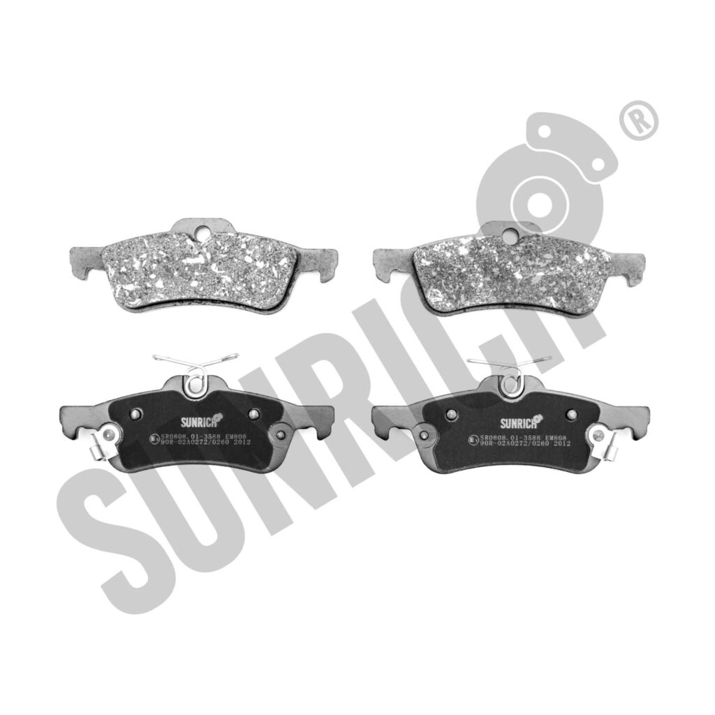 KLOCKI HAMULCOWE SUNRICH SR0808.01-3588