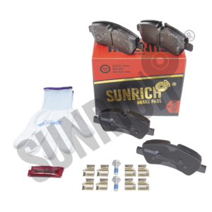 KLOCKI HAMULCOWE SUNRICH TYŁ SR0899.01-1968