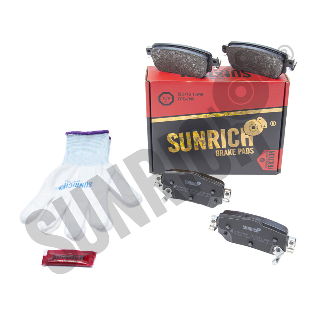 KLOCKI HAMULCOWE SUNRICH SR0990.01-3617